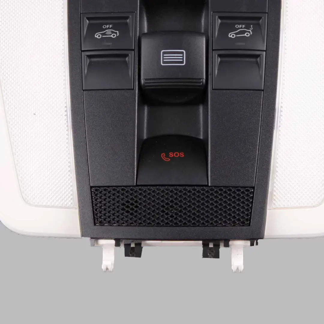 W207 Coupe Luz Techo Lectura Delantera Interruptor Negro para Mercedes con número de pieza A2079007700 Mercedes W207 Coupe Luz Techo Lectura Delantera Interruptor Negro - SKU A2079007700 - Número de pieza A2079007700