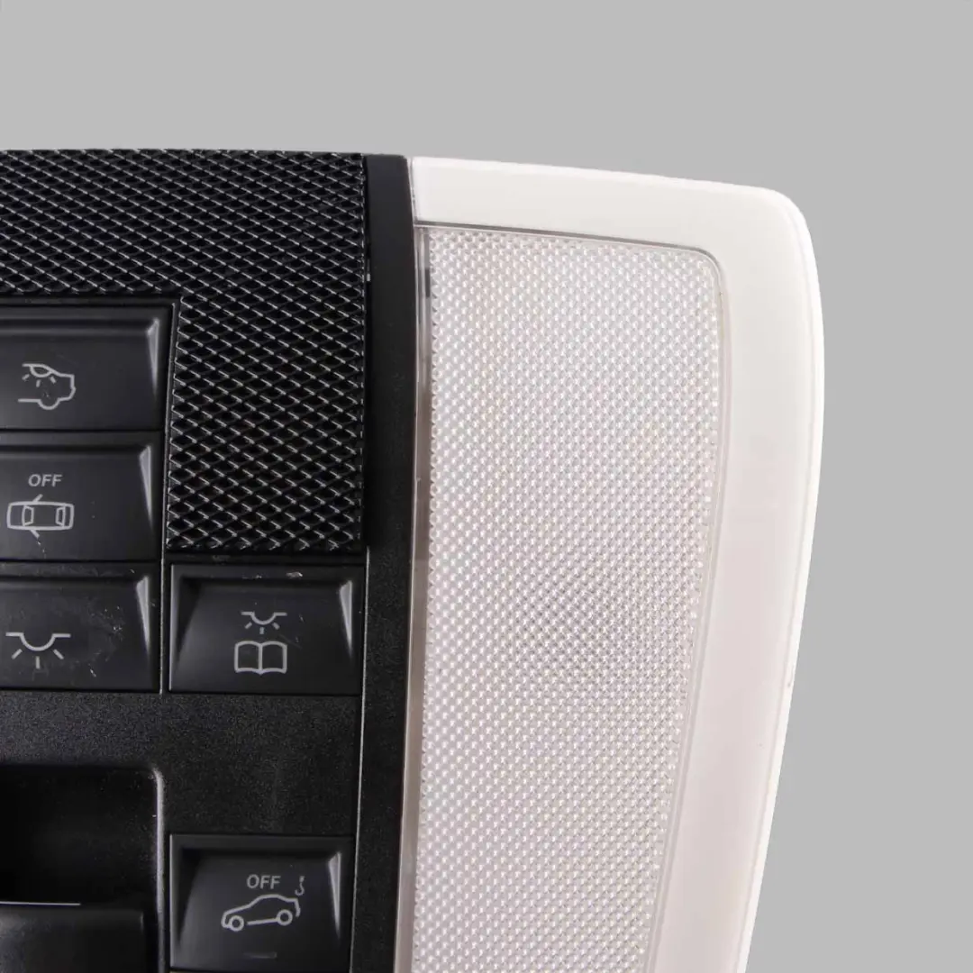 W207 Coupe Luz Techo Lectura Delantera Interruptor Negro para Mercedes con número de pieza A2079007700 Mercedes W207 Coupe Luz Techo Lectura Delantera Interruptor Negro - SKU A2079007700 - Número de pieza A2079007700