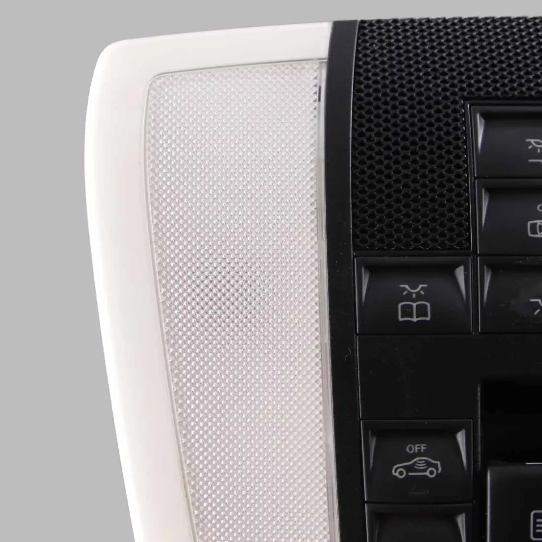 W207 Coupe Luz Techo Lectura Delantera Interruptor Negro para Mercedes con número de pieza A2079007700 Mercedes W207 Coupe Luz Techo Lectura Delantera Interruptor Negro - SKU A2079007700 - Número de pieza A2079007700
