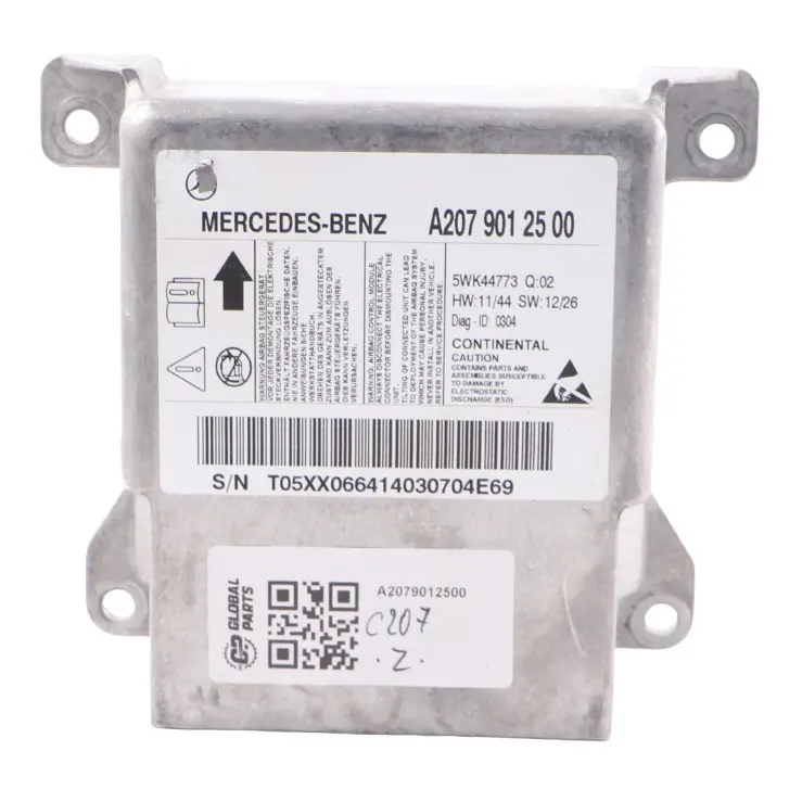 Luftmodul Mercedes C204 C207 Sensor Steuergerät ECU A2079012500