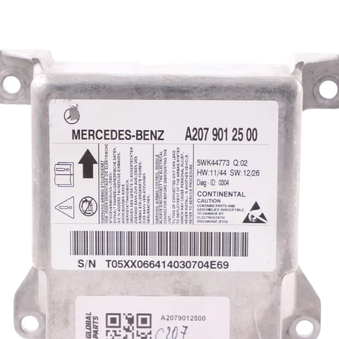 Air Module Mercedes C204 C207 Sensor Control Unit ECU - SKU A2079012500 - Part number A2079012500