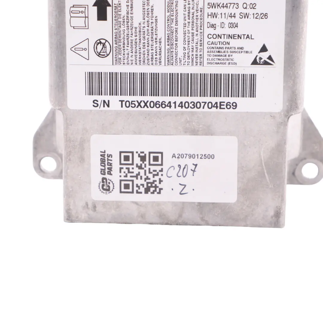 Air Module Mercedes C204 C207 Sensor Control Unit ECU - SKU A2079012500 - Part number A2079012500