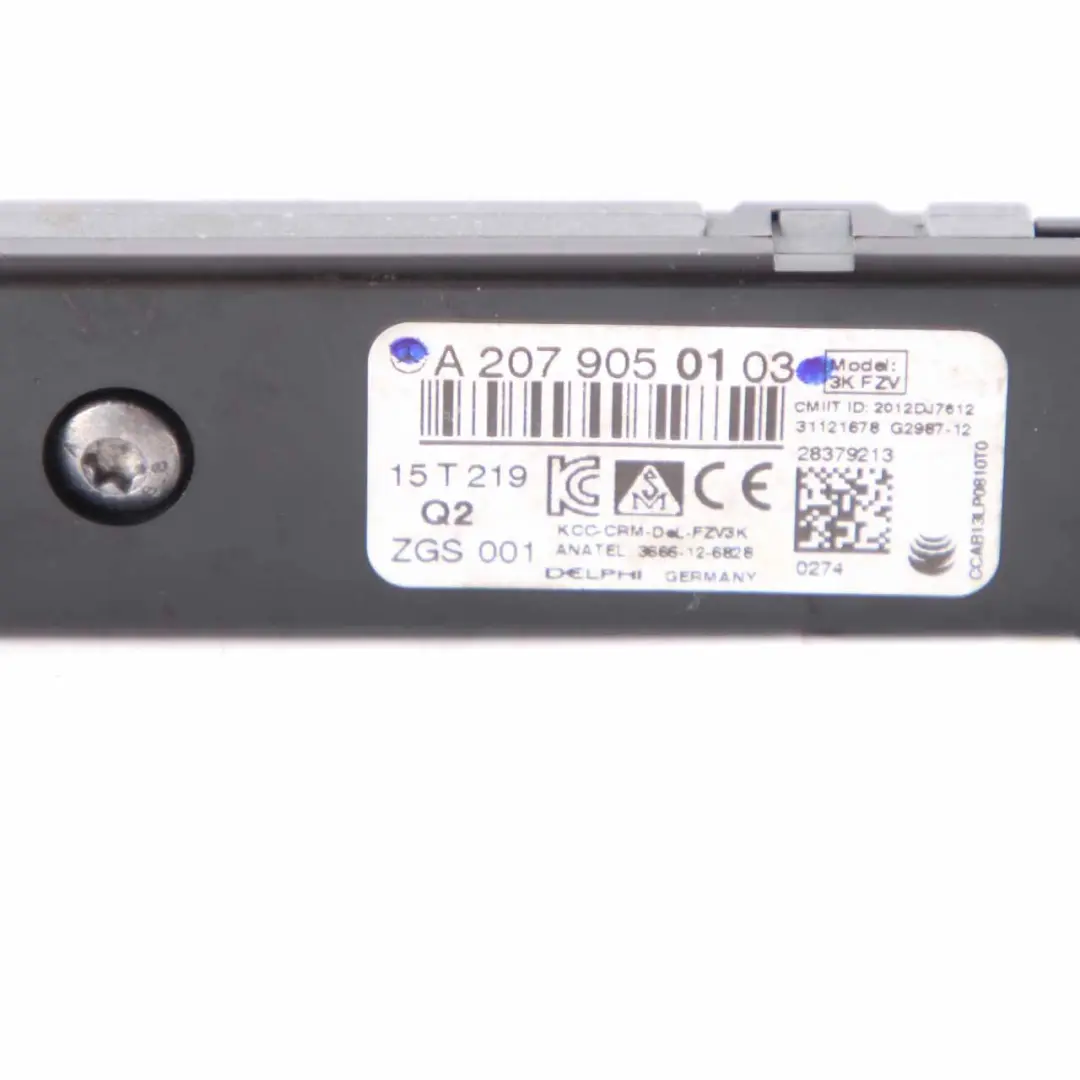  Antennen Verstärker Mercedes W207 C207 Coupe Steuergerät - SKU A2079050103 - Teilenummer A2079050103