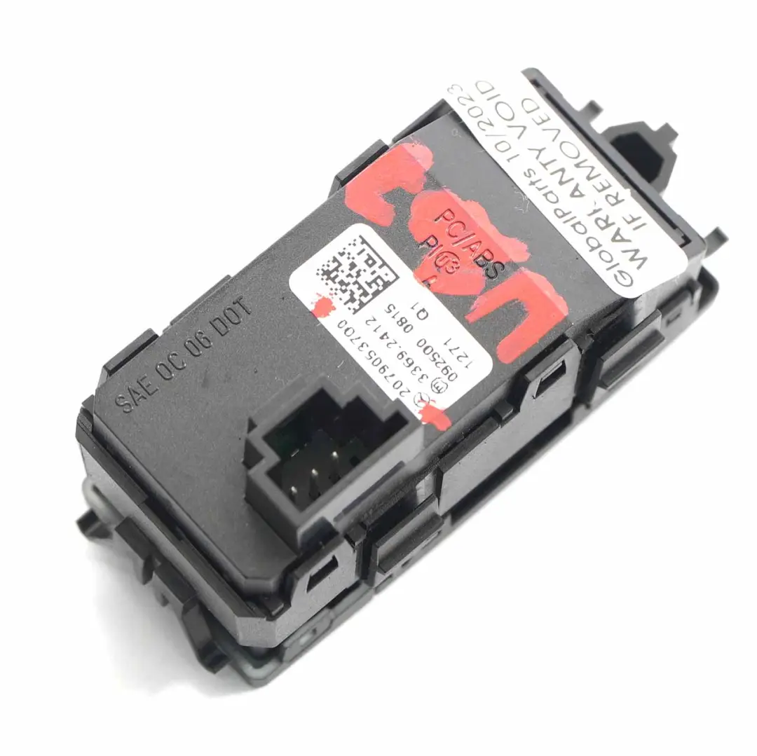 Mercedes W207 Hazard Warning Light Switch Button Unit - SKU A2079053700 - Part number A2079053700