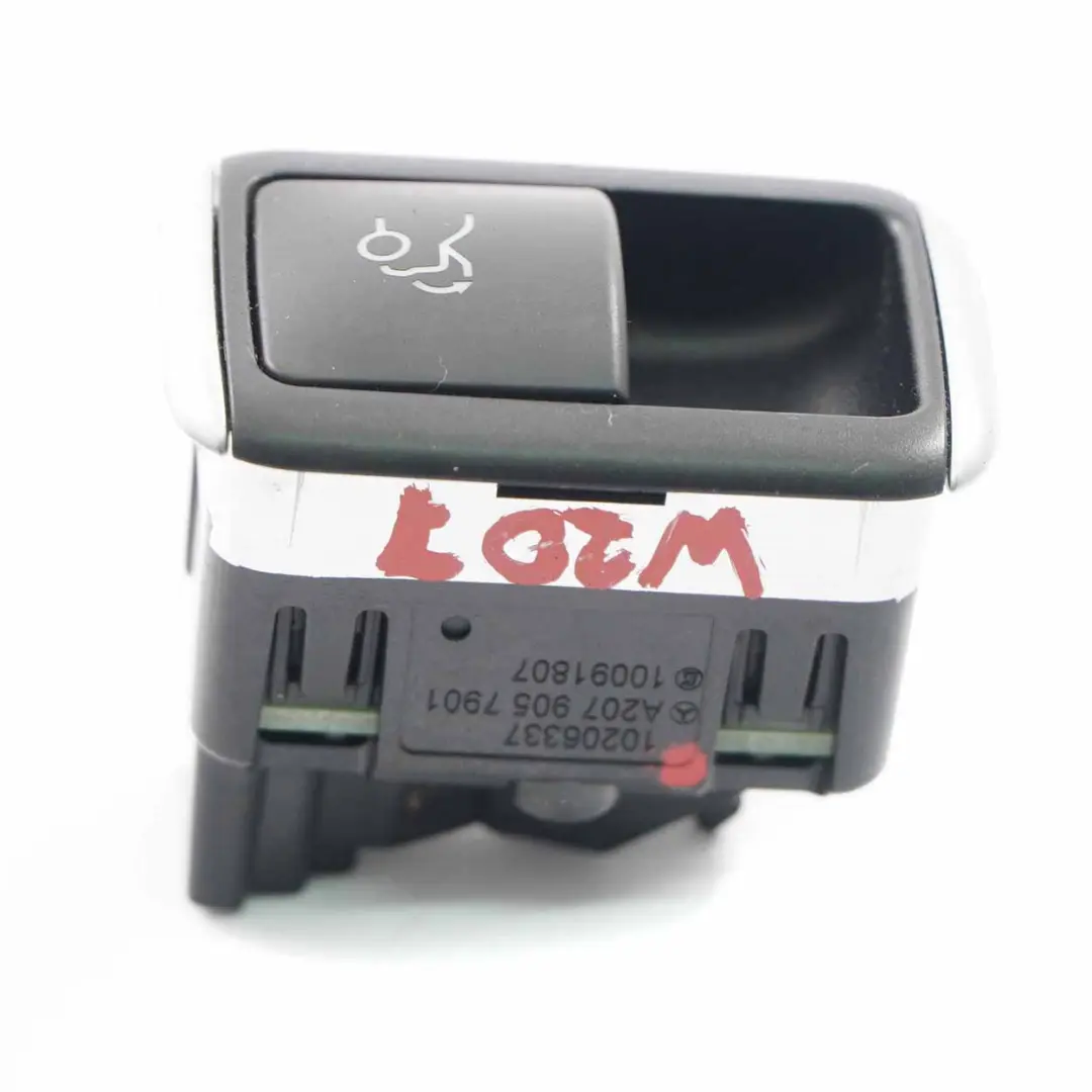  Interruptor maletero Mercedes W207 Botón mando distancia maleter - SKU A2079057901 - Número de pieza A2079057901