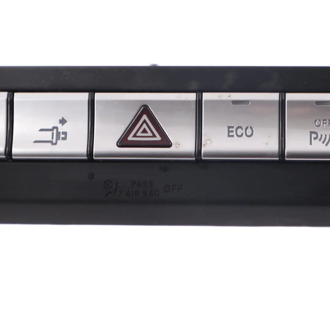 Center Hazard Warning Control Switch Panel to Mercedes C207 with Part number A2079059401 Mercedes C207 Center Hazard Warning Control Switch Panel - SKU A2079059401 - Part number A2079059401