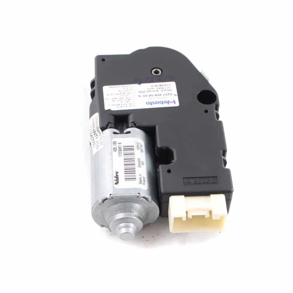 Sunroof Drive Mercedes W204 W207 Coupe Sun Roof Motor Actuator Unit to with Part number A2079060600 Sunroof Drive Mercedes W204 W207 Coupe Sun Roof Motor Actuator Unit - SKU A2079060600 - Part number A2079060600