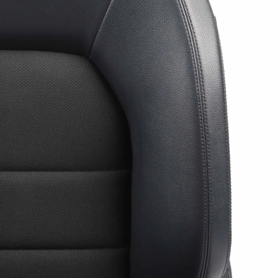  Front Seat Mercedes C204 C207 A207 Leather Cloth Black Heated Electric Left N/S - SKU A2079100947-1 - Part number A2079100947
