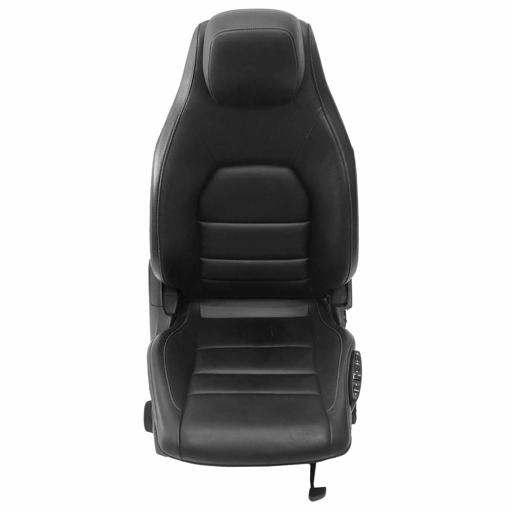 Sedile anteriore Mercedes C204 C207 A207 Pelle Nero Riscaldato Elettrico Destro