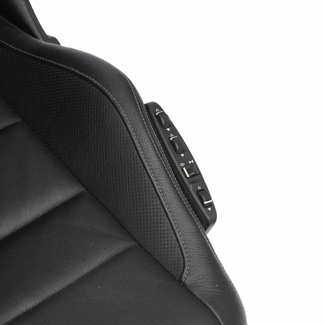  Siège Avant Mercedes C204 C207 A207 Cuir Noir Chauffant Electrique Droit - SKU A2079101005-1 - Numéro de pièce A2079101005