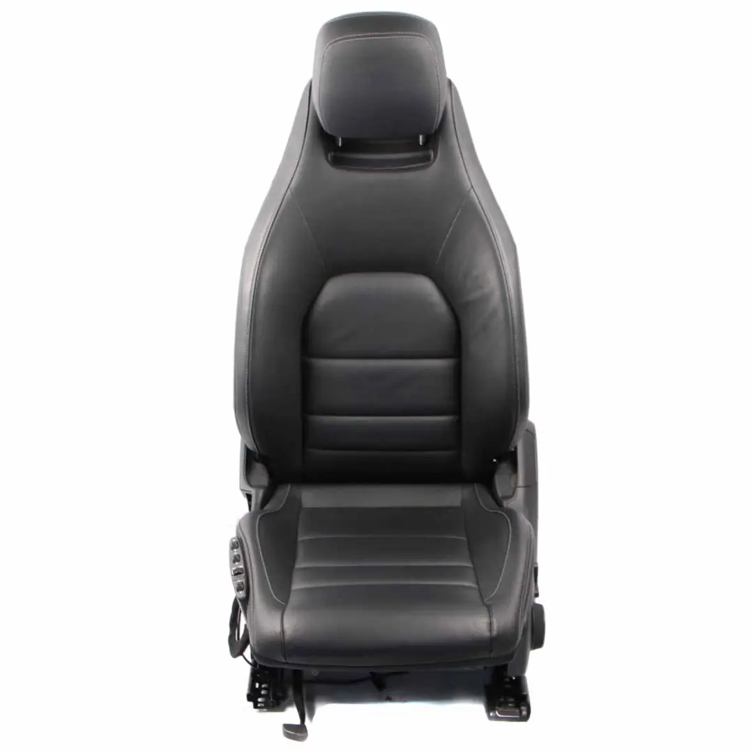  Vorder sitz Mercedes C204 C207 A207 Leder Schwarz Beheizt Elektrisch Rechts - SKU A2079101005-2 - Teilenummer A2079101005