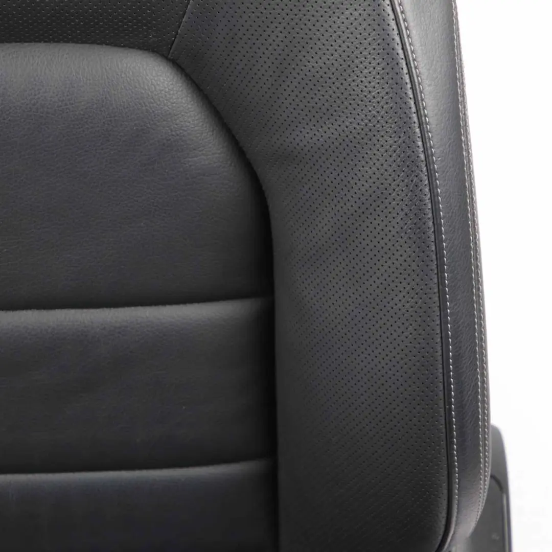  Front Seat Mercedes C204 C207 A207 Leather Black Heated Electric Left N/S - SKU A2079101005-2 - Part number A2079101005