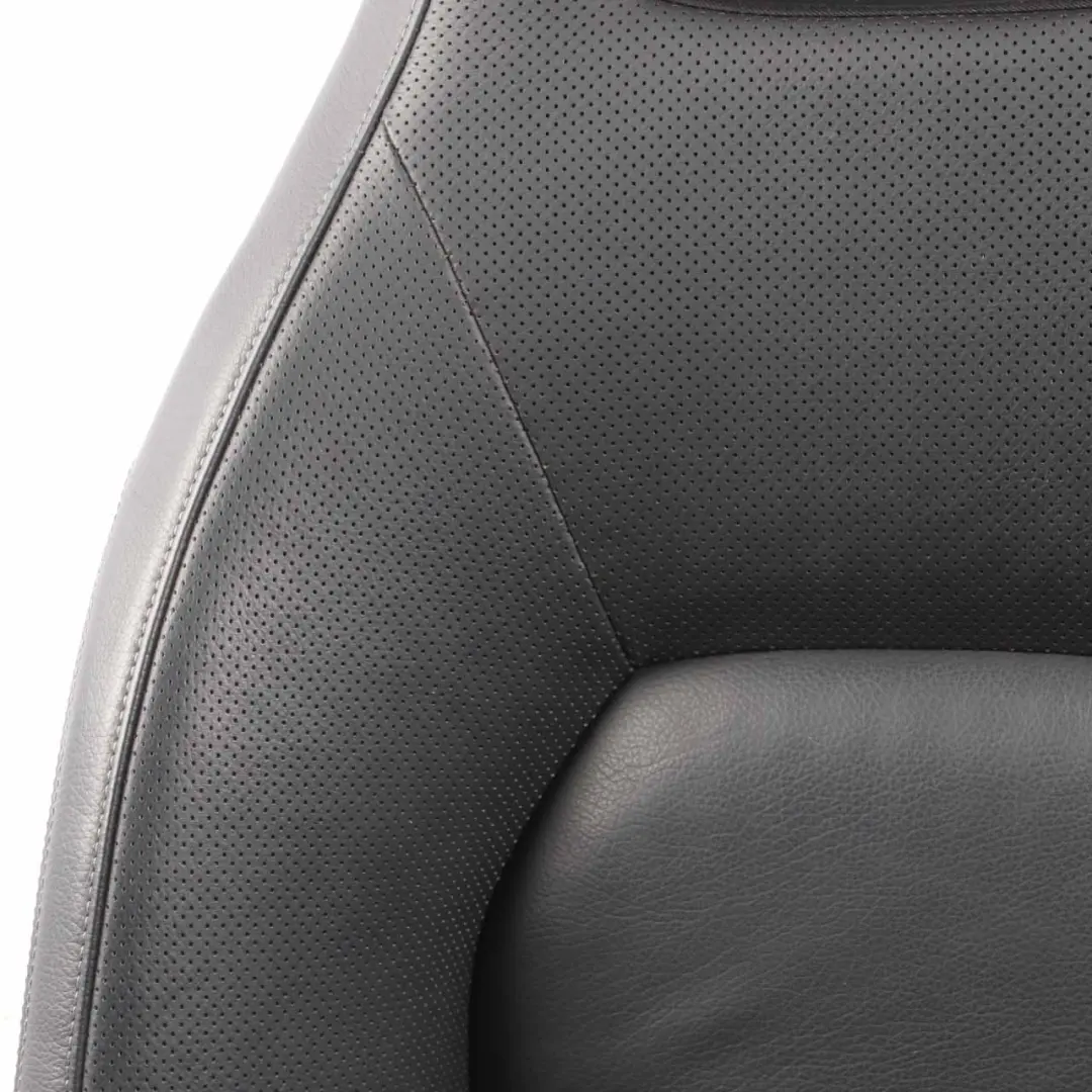  Front Seat Mercedes C204 C207 A207 Leather Black Heated Electric Left N/S - SKU A2079101005-2 - Part number A2079101005