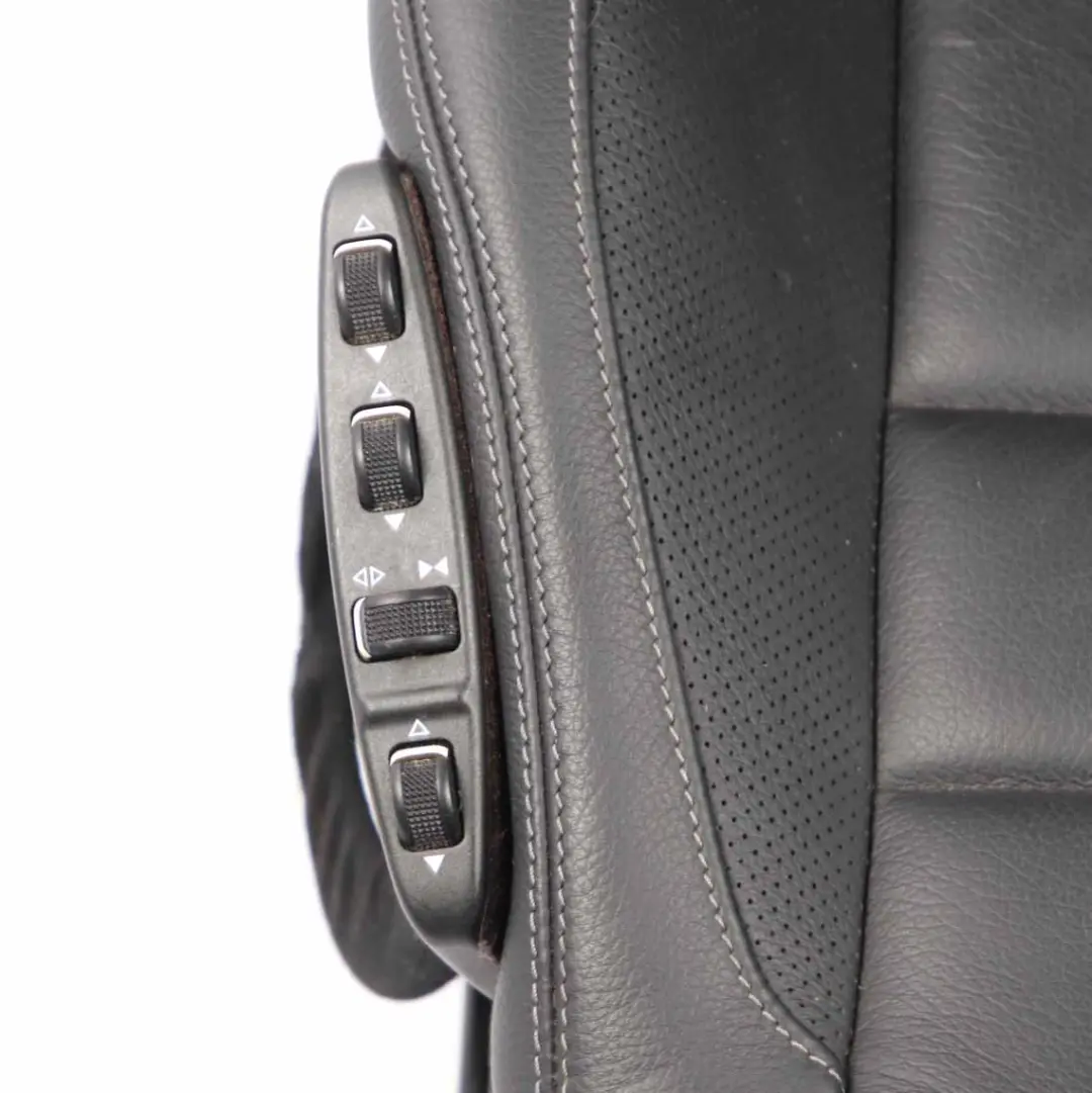  Vorder sitz Mercedes C204 C207 A207 Leder Schwarz Beheizt Elektrisch Rechts - SKU A2079101005-2 - Teilenummer A2079101005