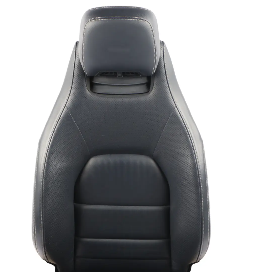  Front Seat Mercedes C204 C207 A207 Right O/S Leather Blue Heated Electric - SKU A2079101005-3 - Part number A2079101005