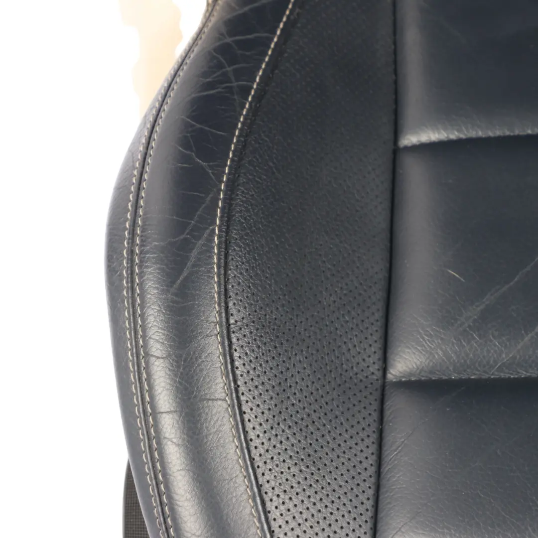  Front Seat Mercedes C204 C207 A207 Right O/S Leather Blue Heated Electric - SKU A2079101005-3 - Part number A2079101005