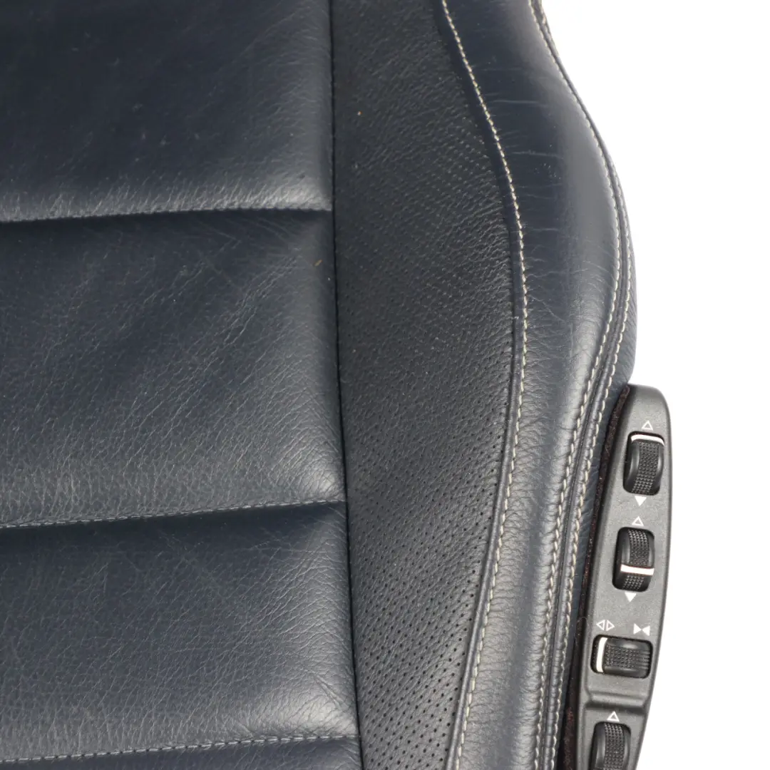 Front Seat Mercedes C204 C207 A207 Right O/S Leather Blue Heated Electric to with Part number A2079101005 Front Seat Mercedes C204 C207 A207 Right O/S Leather Blue Heated Electric - SKU A2079101005-3 - Part number A2079101005