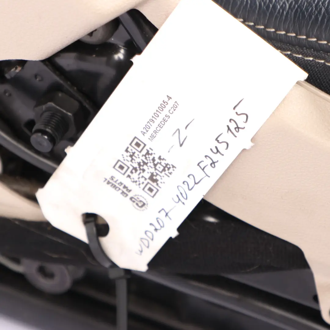 Front Seat Mercedes C204 C207 A207 Left N/S Leather Blue Heated Electric to with Part number A2079101005 Front Seat Mercedes C204 C207 A207 Left N/S Leather Blue Heated Electric - SKU A2079101005-4 - Part number A2079101005