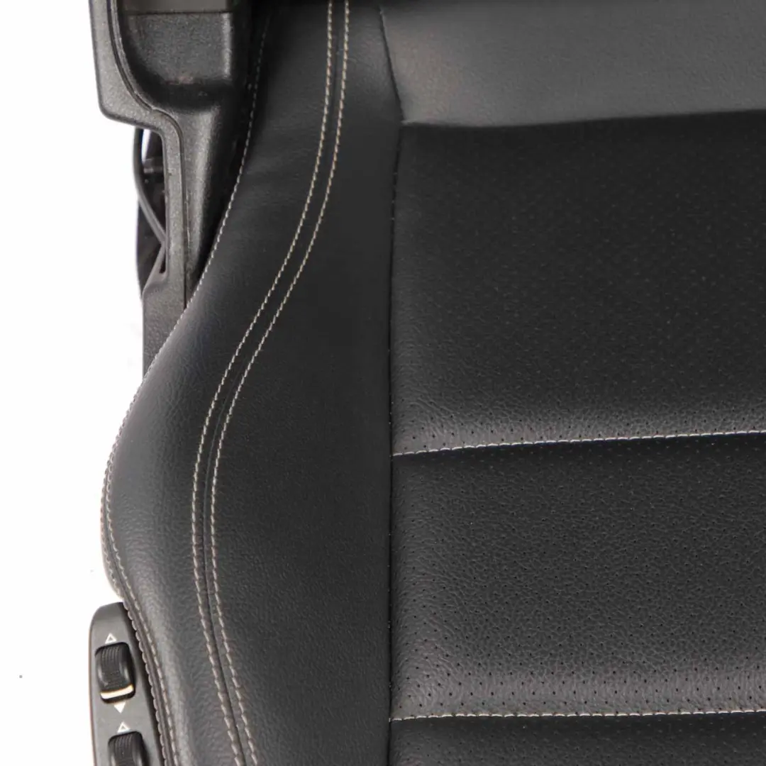  Siège Avant Mercedes W207 A207 Coupé Gauche Chauffant Cuir Noir Multicontour - SKU A2079101547 - Numéro de pièce A2079101547