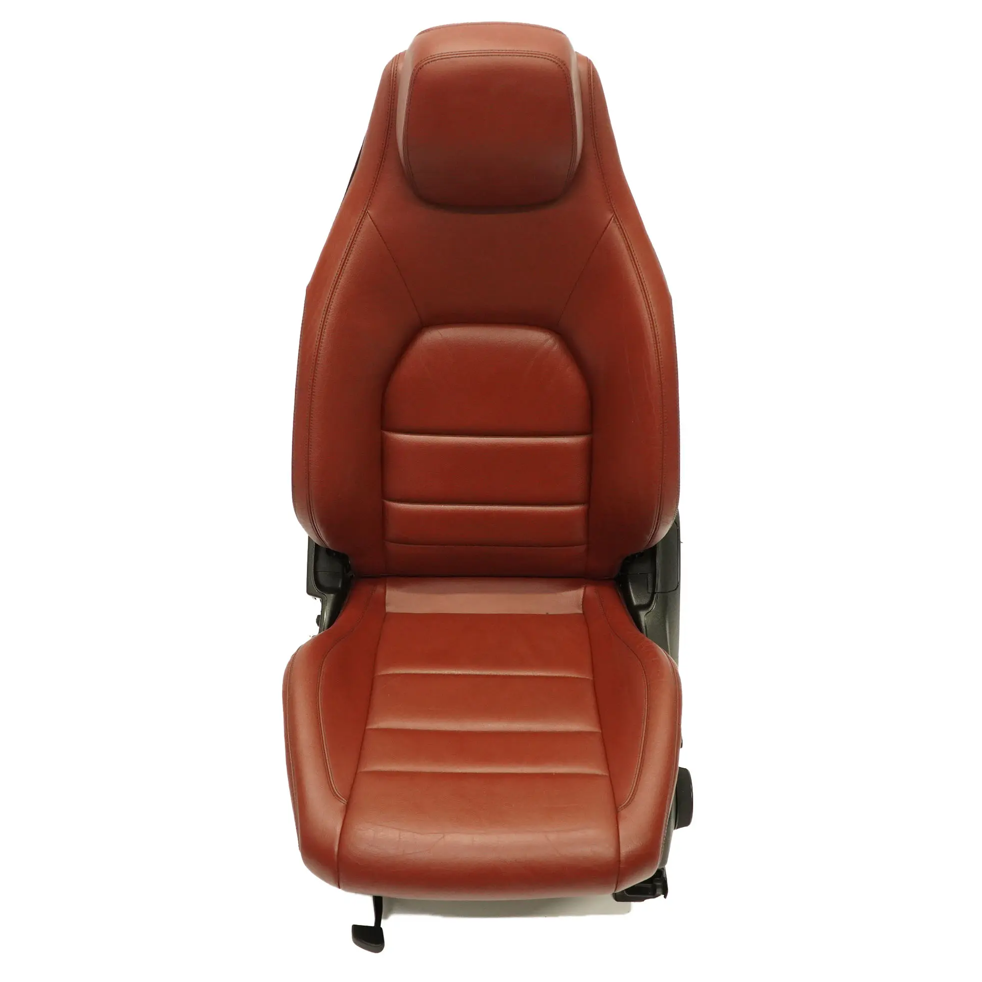 Front Seat Mercedes C204 C207 Left N/S Leather Red Rendezvous