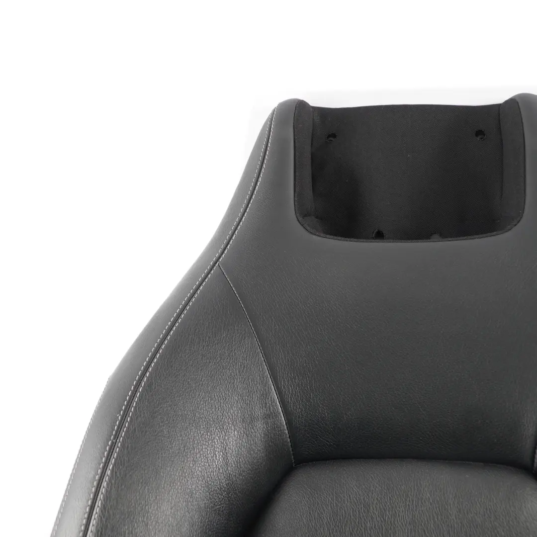 Mercedes W207 Siège Avant Dossier Chauffant Gauche Droite Housse Cuir Noir - SKU A2079101747-15 - Numéro de pièce A2079101747