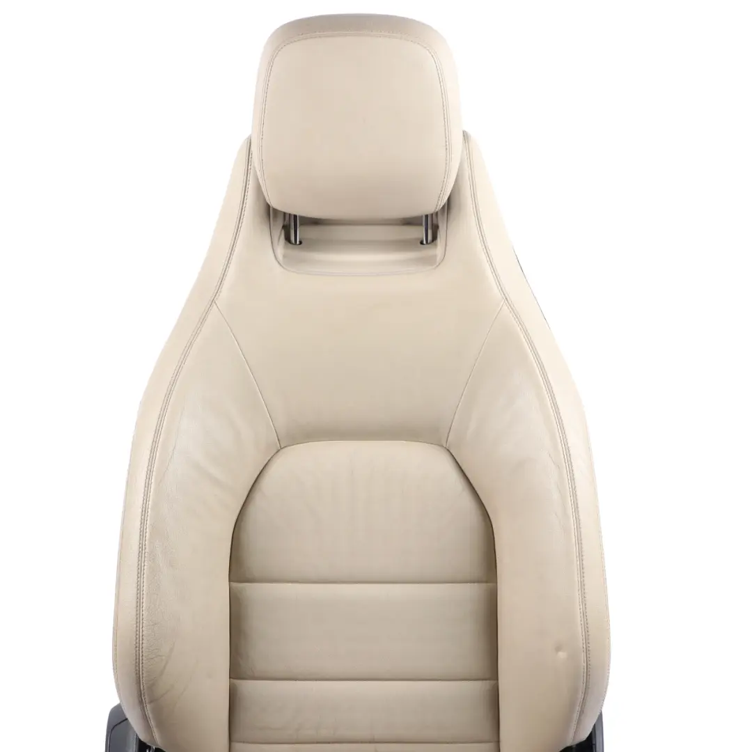  Front Seat Mercedes C204 A207 Coupe Right O/S Leather Beige Interior - SKU A2079101747-17 - Part number A2079101747