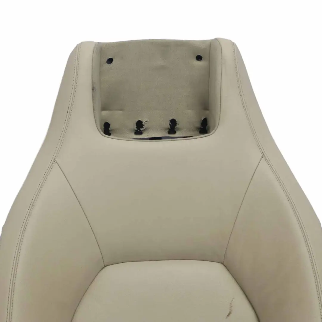 Mercedes C204 C207 Seat Backrest Heated Cover Front Left Right Leather Beige - SKU A2079101747-3 - Part number A2079101747