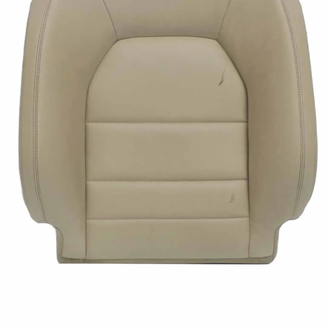 Mercedes C204 C207 Seat Backrest Heated Cover Front Left Right Leather Beige - SKU A2079101747-3 - Part number A2079101747
