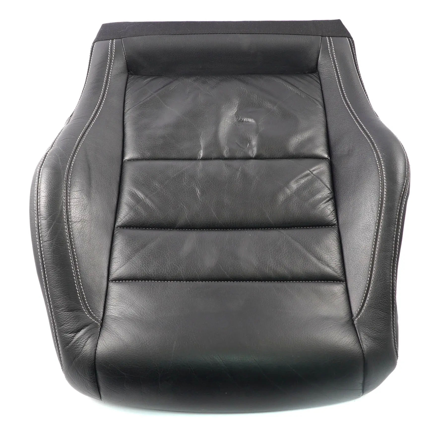 Mercedes W207 Funda Asiento Delantero Calefactable Izquierda Derecha Cuero Negro