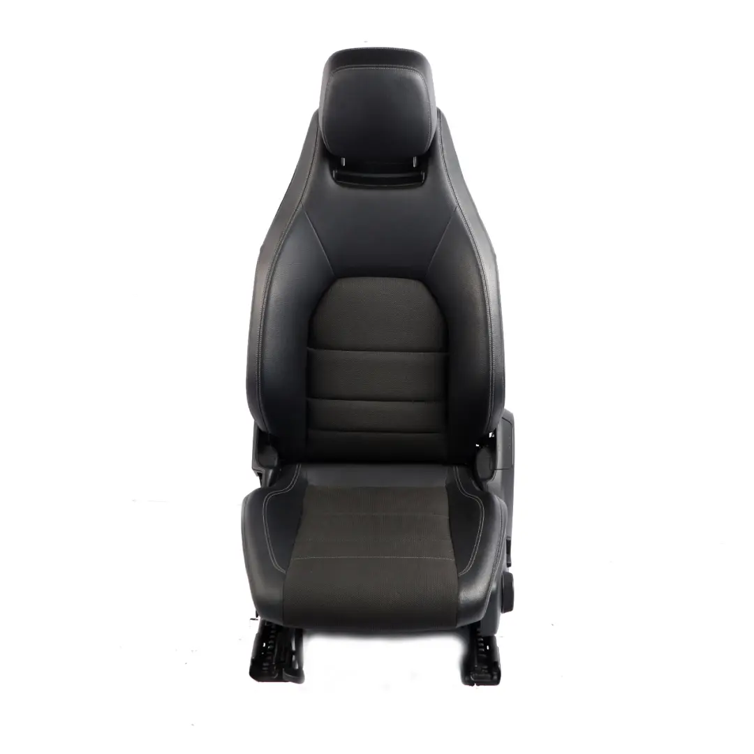  Front Seat Mercedes C204 C207 A207 Left N/S Leather Cloth Fabric Black - SKU A2079104803-1 - Part number A2079104803