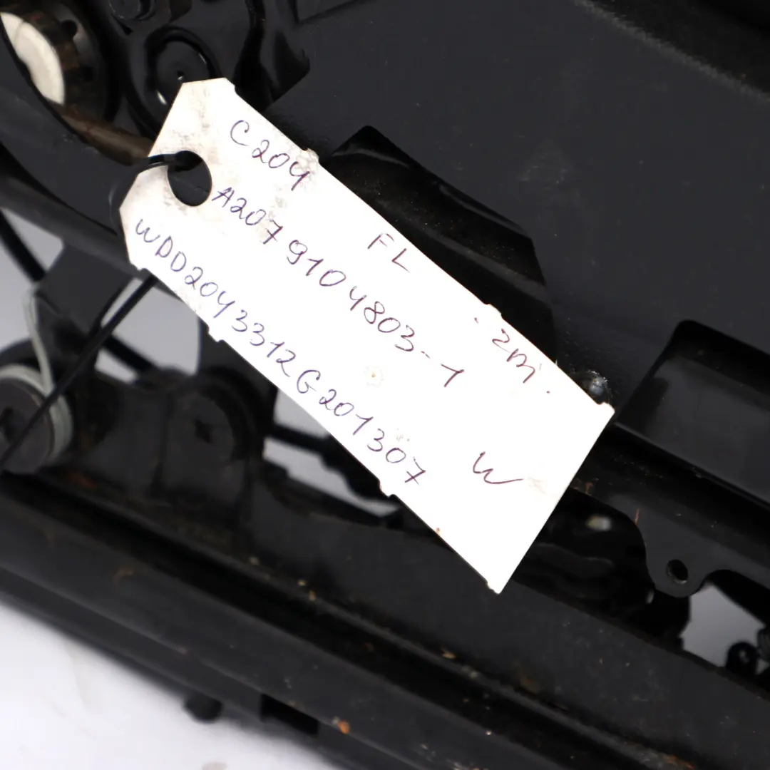 Front Seat Mercedes C204 C207 A207 Left N/S Leather Cloth Fabric Black to with Part number A2079104803 Front Seat Mercedes C204 C207 A207 Left N/S Leather Cloth Fabric Black - SKU A2079104803-1 - Part number A2079104803