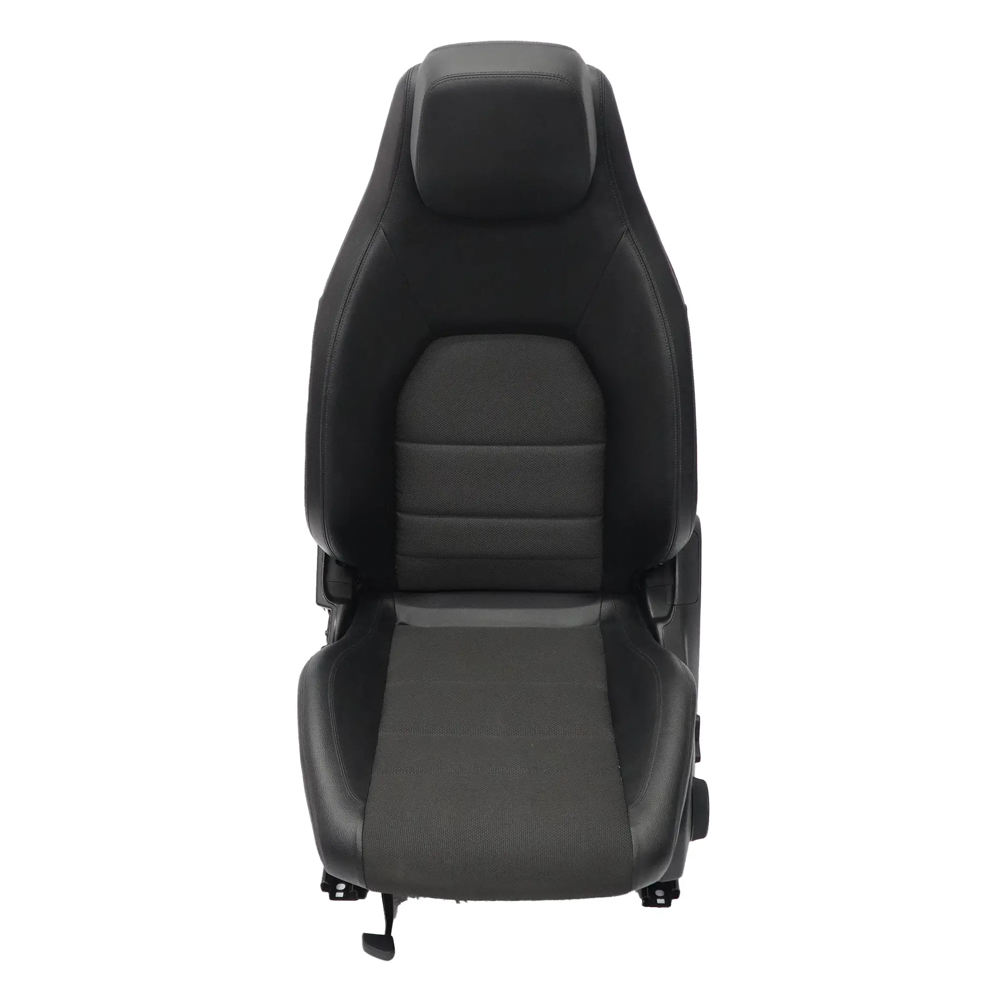Sedile anteriore Mercedes C204 C207 Coupé Sinistro Tessuto Pelle Nero