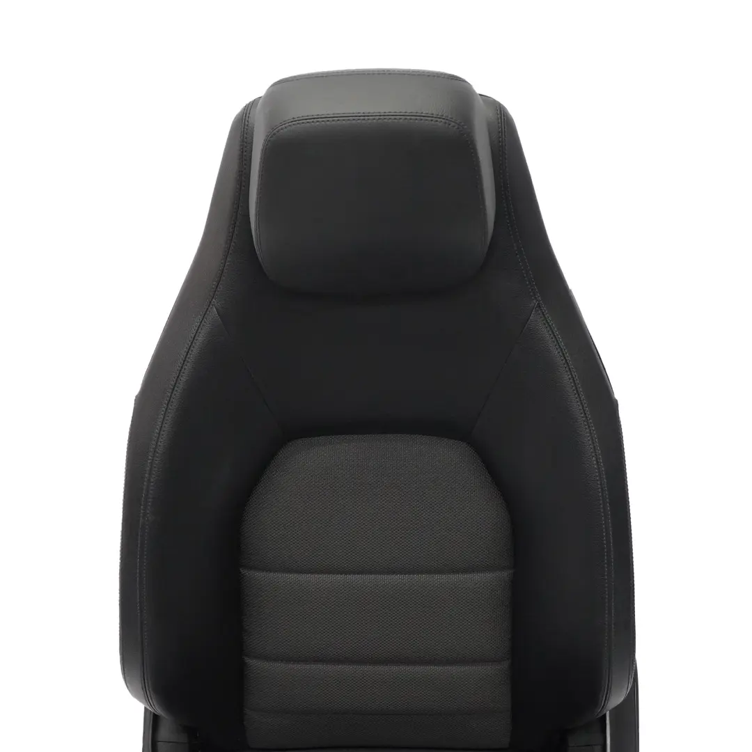  Front Seat Mercedes C204 C207 Coupe Left N/S Cloth Fabric Leather Black - SKU A2079105846 - Part number A2079105846