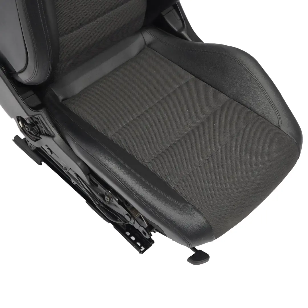 Mercedes C204 C207 Coupe Fotel Lewy Przód Materiał Skóra Czarna - SKU A2079105846 - Numer Części A2079105846