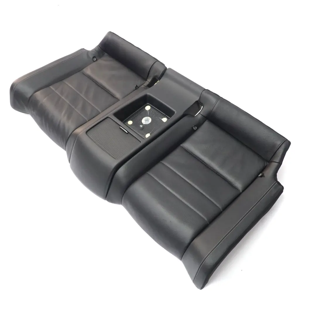 Rear Seat Bench Mercedes C207 W207 Coupe Couch Seat Covering Black Leather - SKU A2079200050-1 - Part number A2079200050