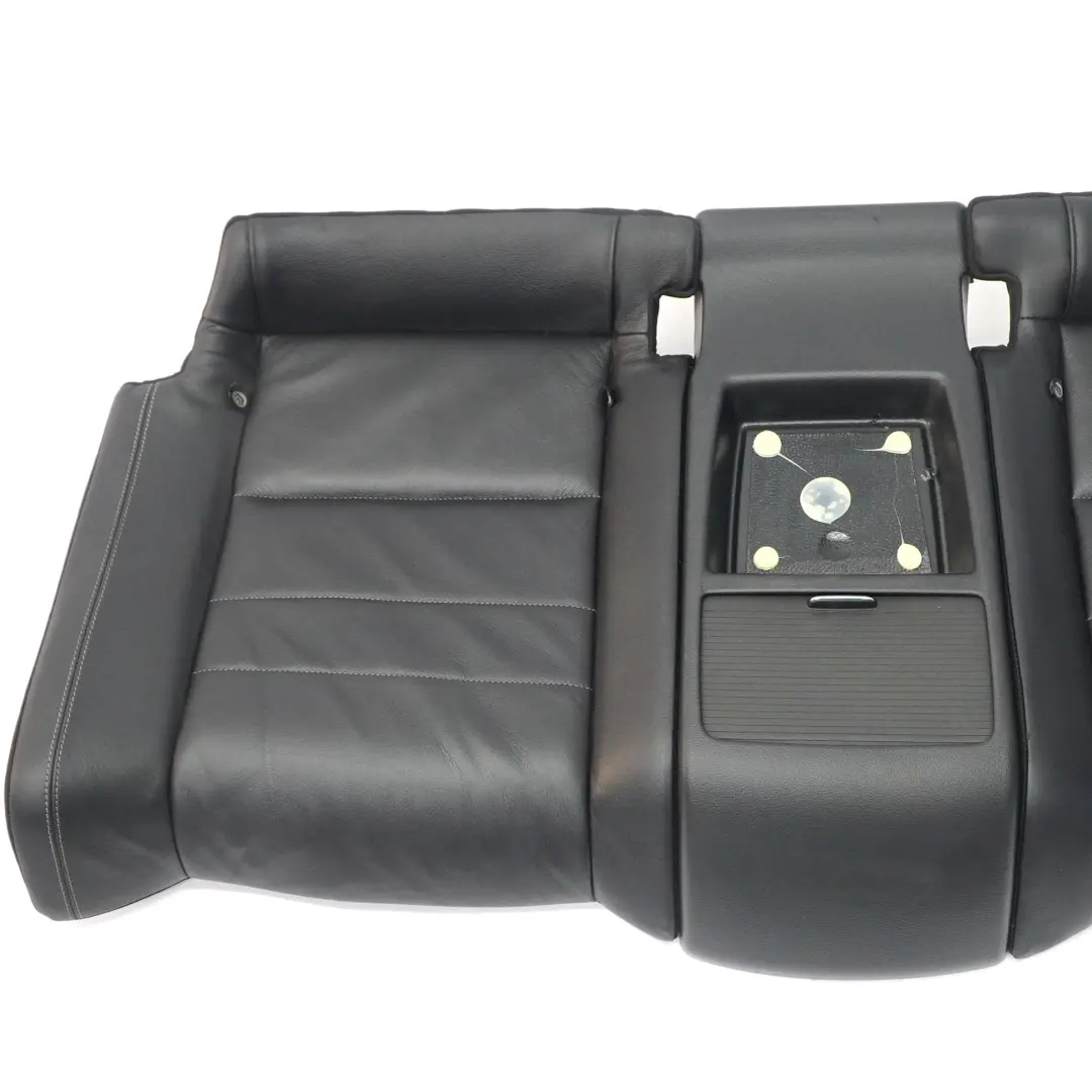 Mercedes C207 W207 Rücksitzbank Coupe Couch Sitzbezug Schwarz Leder - SKU A2079200050-1 - Teilenummer A2079200050