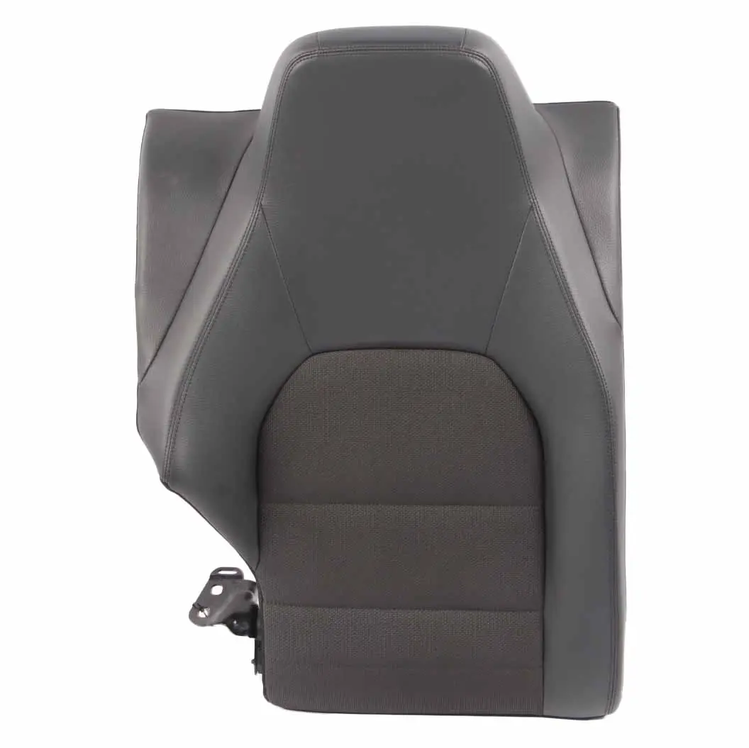 Dossier de siège Mercedes C204 C207 Couvercle arrière droit tissu noir et cuir