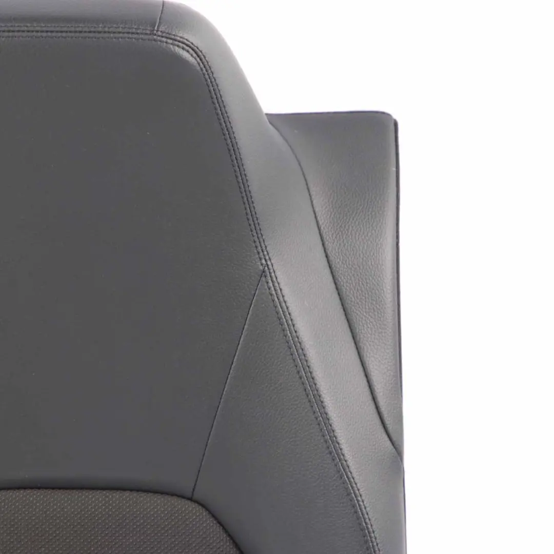 Seat Backrest Mercedes C204 C207 Rear Right O/S Cover Black Cloth Leather - SKU A2079200347 - Part number A2079200347