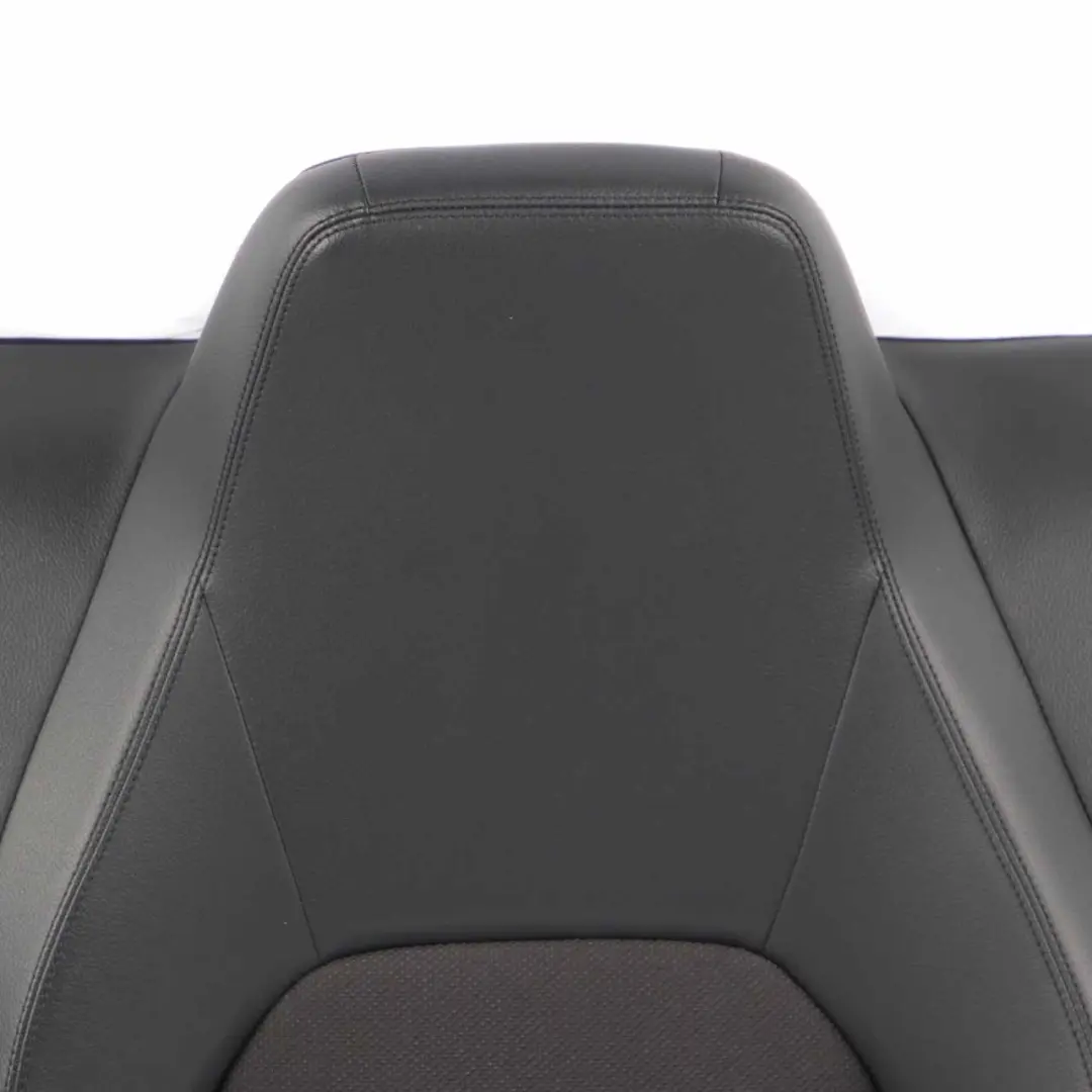 Seat Backrest Mercedes C204 C207 Rear Left N/S Cover Black Cloth Leather - SKU A2079200447 - Part number A2079200447