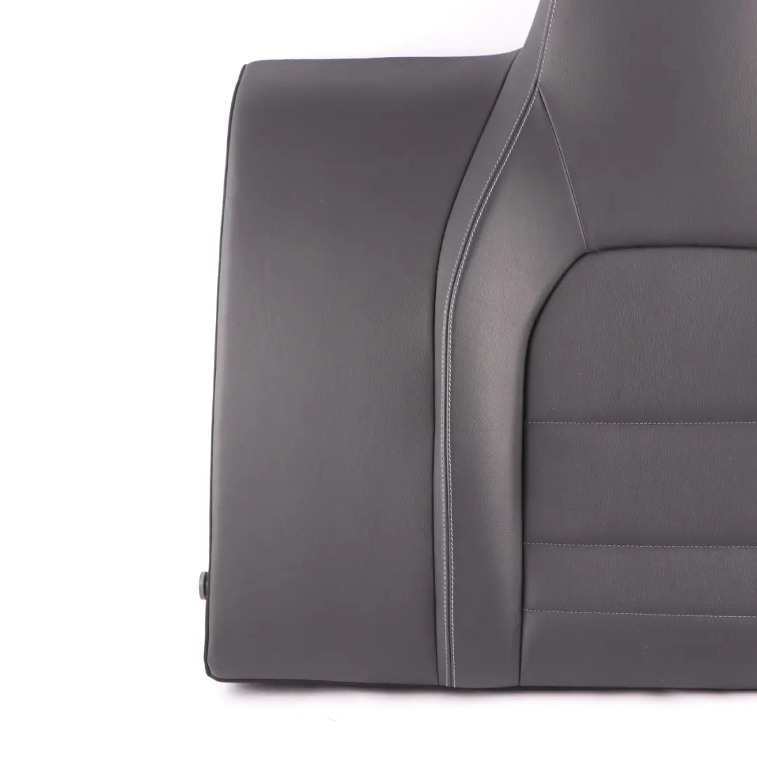 Seat Backrest Mercedes C204 C207 Rear Left N/S Seat Covering Black Leather - SKU A2079200547 - Part number A2079200547