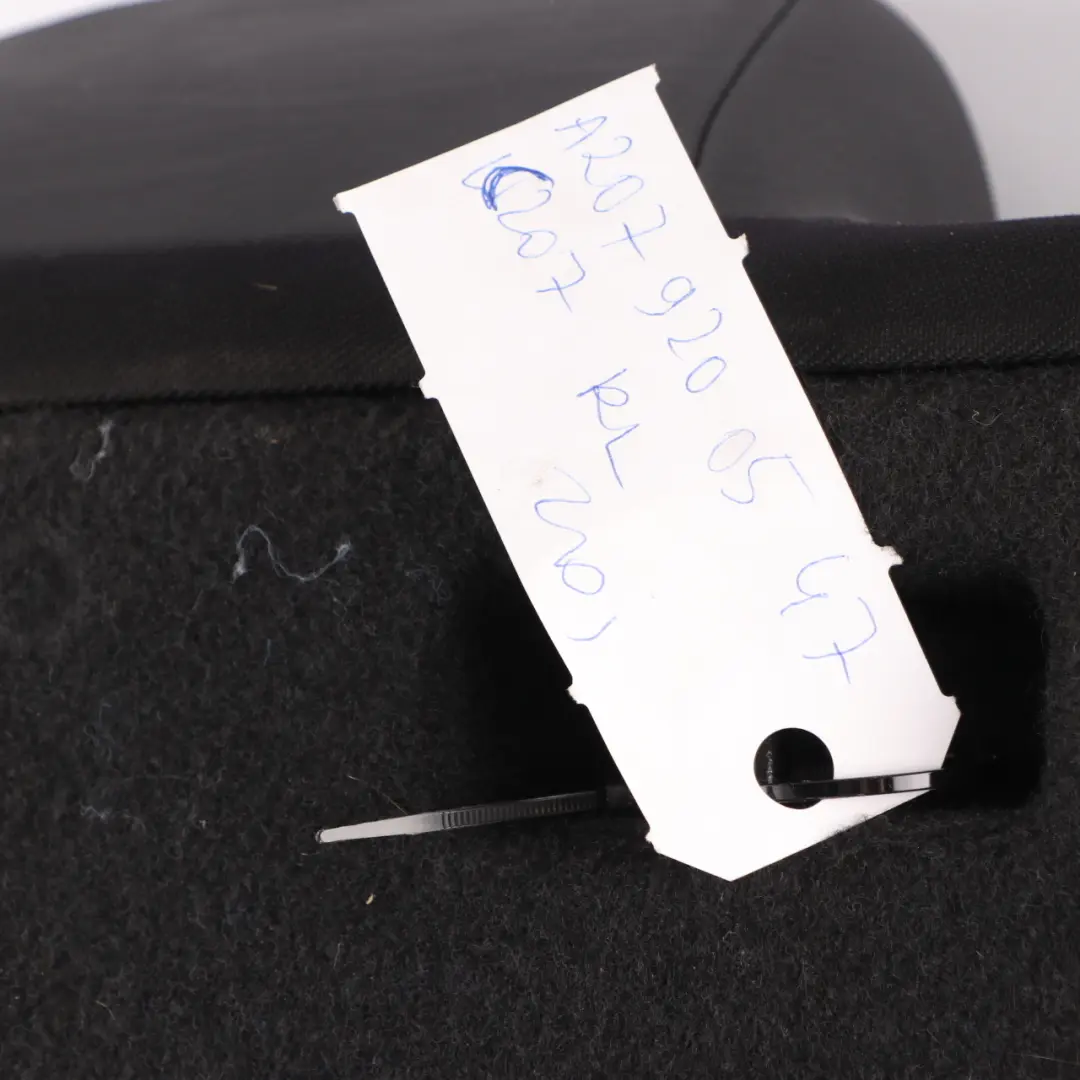 Backrest Mercedes C204 C207 Rear Left N/S Seat Covering Black Leather to Seat with Part number A2079200547 Seat Backrest Mercedes C204 C207 Rear Left N/S Seat Covering Black Leather - SKU A2079200547 - Part number A2079200547