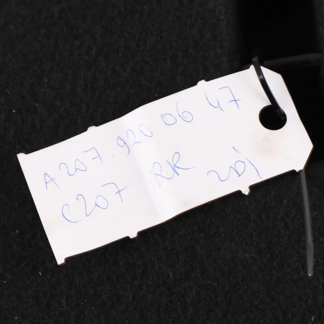 Backrest Mercedes C204 C207 Rear Right O/S Seat Covering Black Leather to Seat with Part number A2079200647 Seat Backrest Mercedes C204 C207 Rear Right O/S Seat Covering Black Leather - SKU A2079200647 - Part number A2079200647