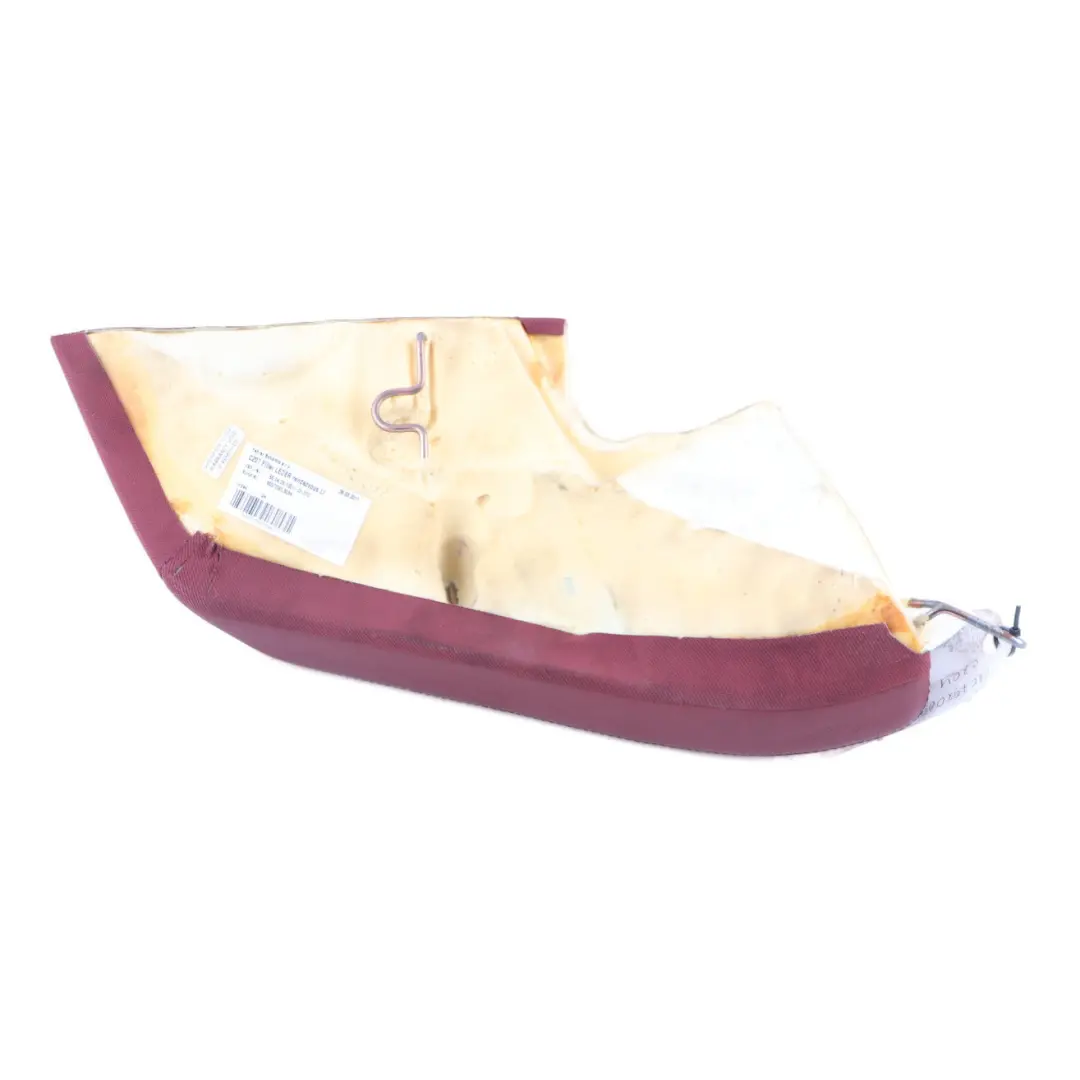 Respaldo Panel Lateral Asiento Trasero Izquierdo Tela Cuero Rojo para Mercedes C204 con número de pieza A2079200930 Mercedes C204 Respaldo Panel Lateral Asiento Trasero Izquierdo Tela Cuero Rojo - SKU A2079200930-2 - Número de pieza A2079200930