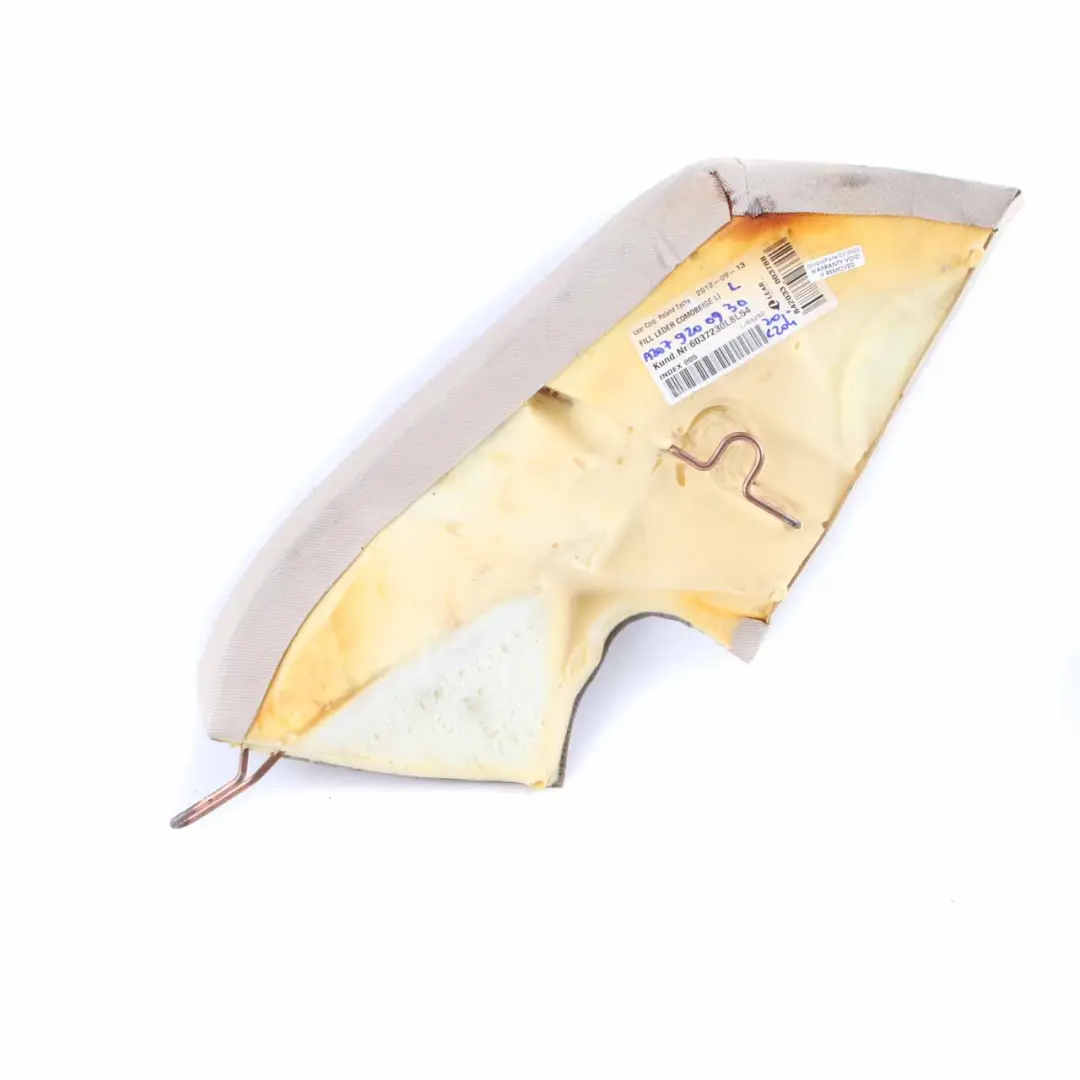 Schienale Pannello Posteriore Sinistro Panno Pelle Beige per Mercedes C204 C207 con numero di parte A2079200930 Mercedes C204 C207 Schienale Pannello Posteriore Sinistro Panno Pelle Beige - SKU A2079200930 - Numero di parte A2079200930