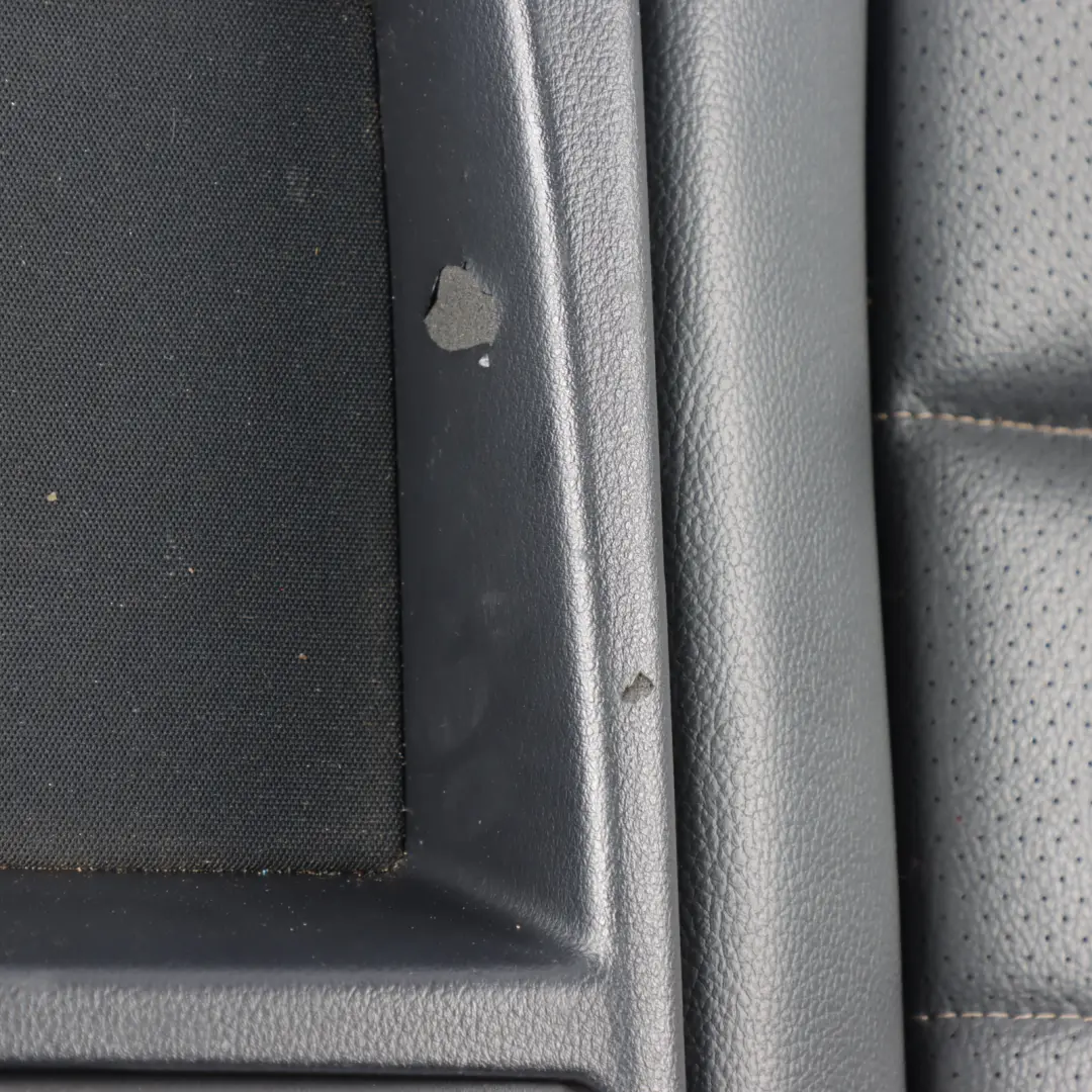 Mercedes C207 Seat Bench Couch Covering Rear Leather Black - SKU A2079200946-1 - Part number A2079200946