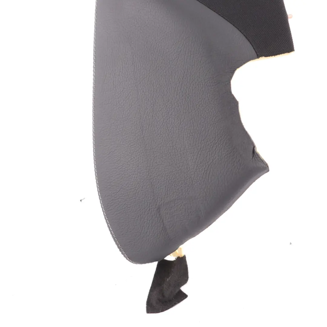 Mercedes C207 Backrest Lateral Panel Rear Seat Right O/S Cloth Leather Black - SKU A2079201030-1 - Part number A2079201030