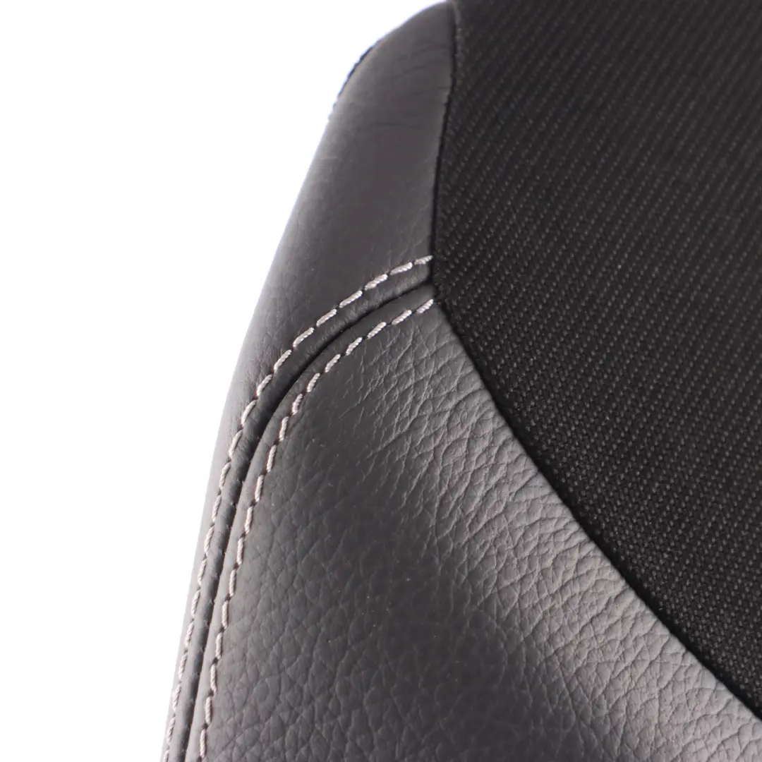 Mercedes C207 Backrest Lateral Panel Rear Seat Right O/S Cloth Leather Black - SKU A2079201030-1 - Part number A2079201030