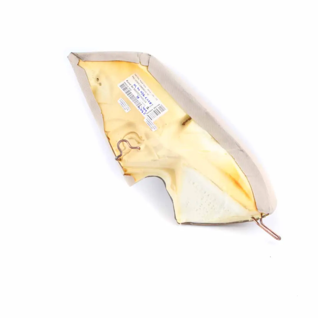 Mercedes C204 Rückenlehne Seitenteil Rücksitz Rechts Stoff Leder Beige - SKU A2079201030 - Teilenummer A2079201030