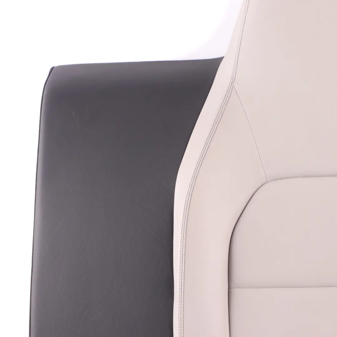 Backrest Mercedes C204 C207 Rear Left N/S Back Cover Leather Black Beige Seat - SKU A2079201347-2 - Part number A2079201347