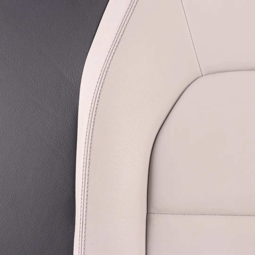 Respaldo Asiento Mercedes C204 C207 Trasero Izquierdo Funda Cuero Negro Beige para con número de pieza A2079201347 Respaldo Asiento Mercedes C204 C207 Trasero Izquierdo Funda Cuero Negro Beige - SKU A2079201347-2 - Número de pieza A2079201347